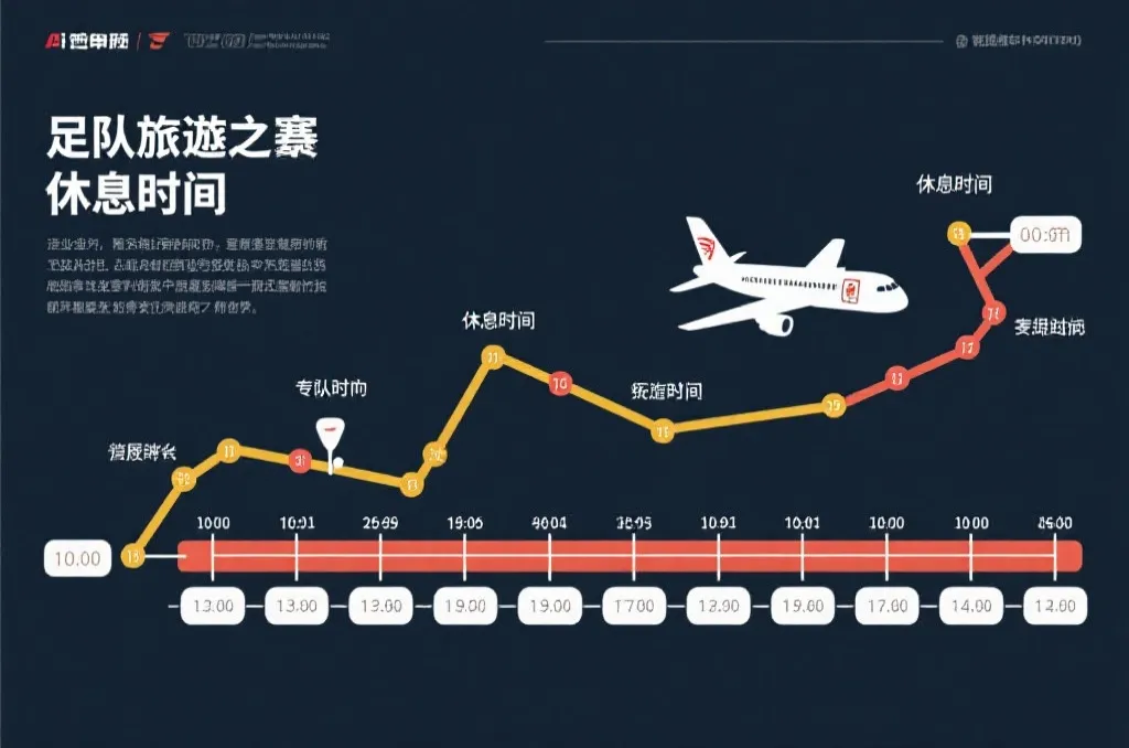 世界杯球队旅途距离与休息时间对比图